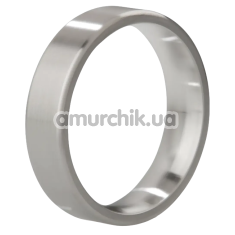 Эрекционное кольцо Mystim Duke Brush 4.8, серебряное - Фото №1