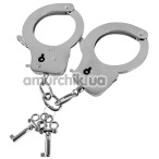 Наручники Guilty Pleasure Metal Handcuffs, серебристые - Фото №1
