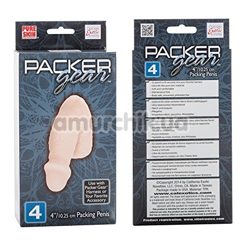 Фалоімітатор Packer Gear Packing Penis 4, тілесний