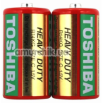 Батарейки Toshiba R14KG С (R14/LR14), 2 шт