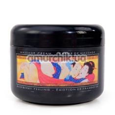 Крем для масажу Shunga Massage Cream Raspberry Feeling - малина, 200 мл - Фото №1
