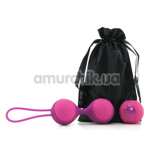 Вагинальные шарики Key Stella II Double Kegel Ball Set, розовые