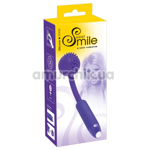 Вибратор для точки G Smile G-Spot Vibrator, фиолетовый
