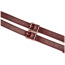 Трусики для страпона Liebe Seele Wine Red Leather Strap-on Harness, бордовые - Фото №7