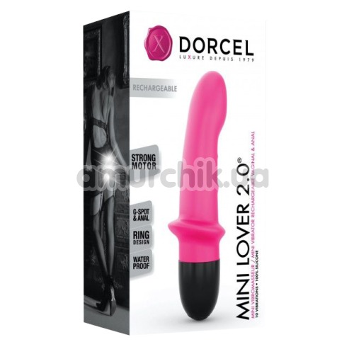 Вибратор для точки G Dorcel Mini Lover 2.0, розовый