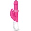 Вибратор Beads Rabbit Vibrator With Rotating Shaft, розовый - Фото №1