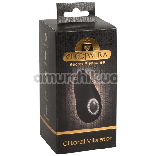 Кліторальний вібратор Cleopatra Clitoral Vibrator, чорний