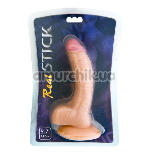 Фаллоимитатор Real Stick Nude 5.7, телесный