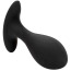 Анальний розширювач Weighted Silicone Inflatable Plug, чорний - Фото №8