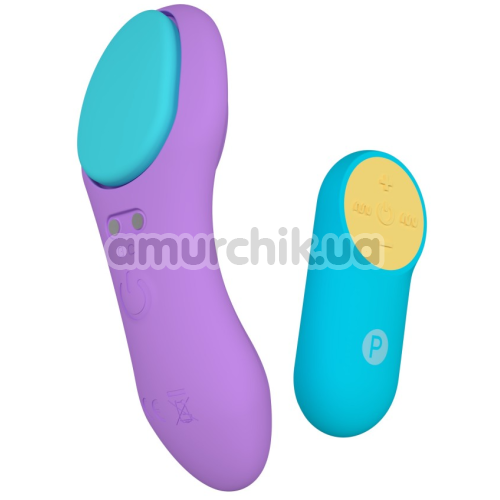 Кліторальний вібратор Party Color Toys Lila, фіолетовий - Фото №1