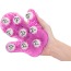 Универсальный массажер Simple & True Roller Balls Massager, розовый - Фото №2