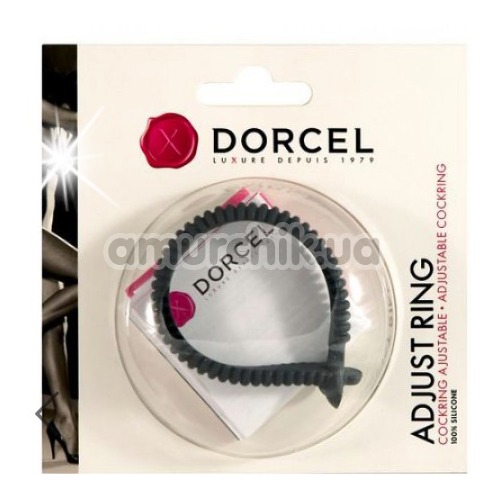 Эрекционное кольцо Dorcel Adjust Ring, черное