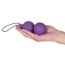 Вагінальні кульки XXL Balls, фіолетові - Фото №7