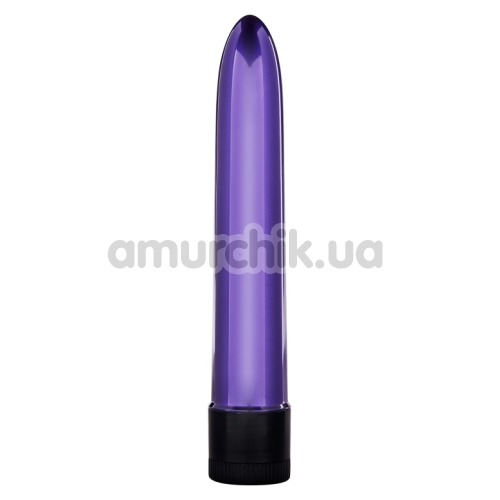 Вибратор Retro Slimline 19 см, фиолетовый - Фото №1