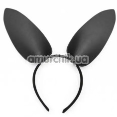 Вушка зайчика DS Fetish Bunny Headband, чорні - Фото №1