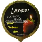 Массажная свеча L'amour Massage Candle Seductive Strawberry - клубника, 70 мл - Фото №1