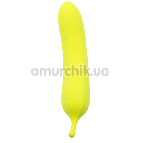 Вибратор для точки G Happy Banana Vibrator, желтый - Фото №1