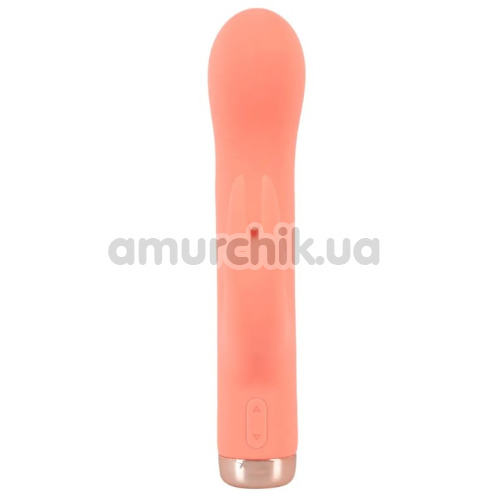 Вібратор Peachy Mini Rabbit Vibrator, помаранчевий
