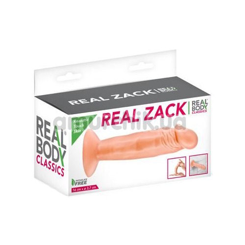 Фалоімітатор Real Body Real Zack, тілесний