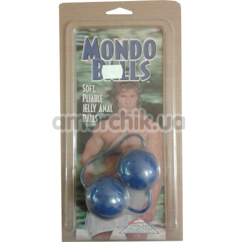 Вагинальные шарики Mondo Balls, синие