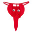 Труси-стрінги чоловічі JSY 4996-7 - слоник, червоні - Фото №1