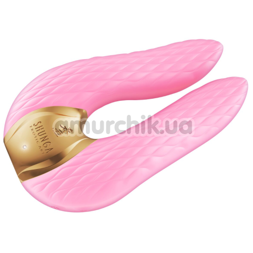 Клиторальный вибратор Shunga Aiko, розовый