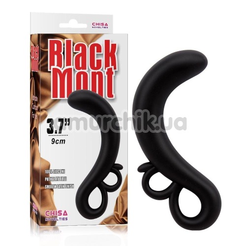 Стимулятор простаты Black Mont 3.7, черный