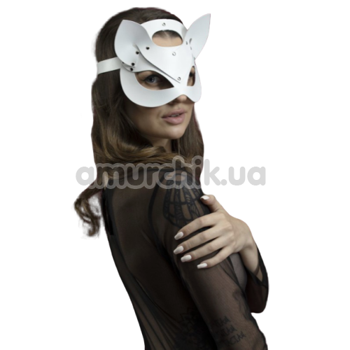 Маска Кошечки Feral Feelings Catwoman Mask, белая