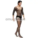 Комбінезон чоловічий Star Night Men Lace Bodystocking, чорний - Фото №1