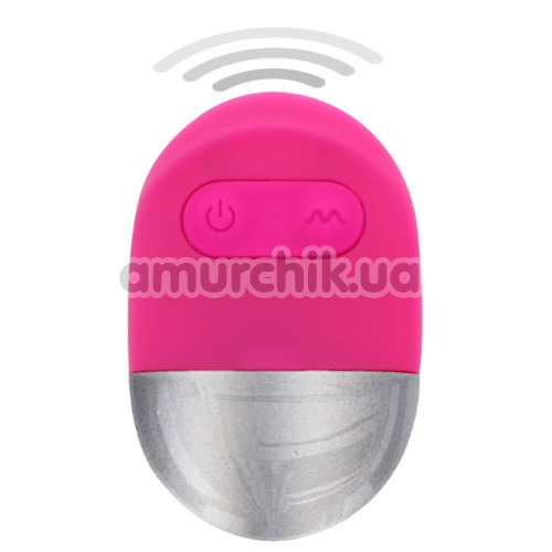 Виброяйцо Funky Remote Egg Rechargeable, розовое