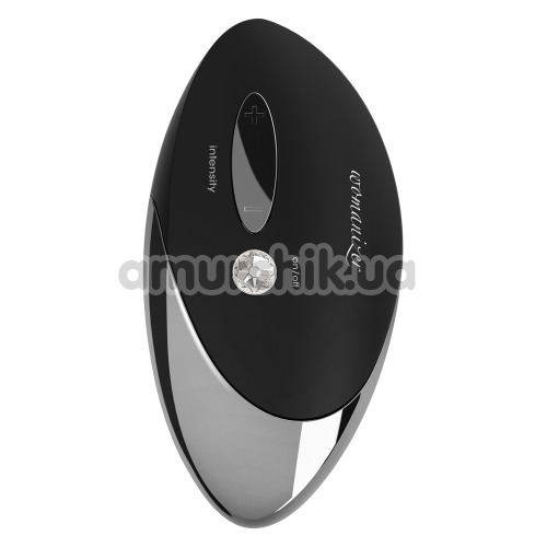 Симулятор орального сексу для жінок Womanizer W500 Pro, чорно-срібний - Фото №1