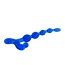 Анальный стимулятор Bendy Twist 22.5 см, синий - Фото №4