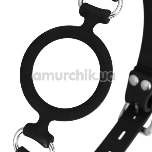 Кляп Bedroom Fantasies Silicone O-Gag, черный