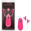Зажимы для сосков с вибрацией и подогревом Vibrating Heated Nipple Teasers, розовые - Фото №3