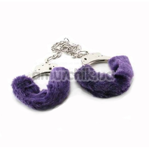 Поножи Furry Leg Cuffs, фиолетовые
