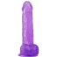 Фаллоимитатор Jelly Studs Large, фиолетовый - Фото №2