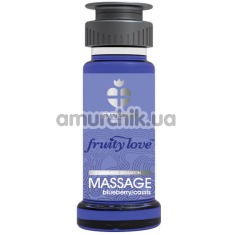 Масажний лосьйон Fruity Love Massage з зігрівальним ефектом - чорниця-касіс, 50 ​​мл - Фото №1