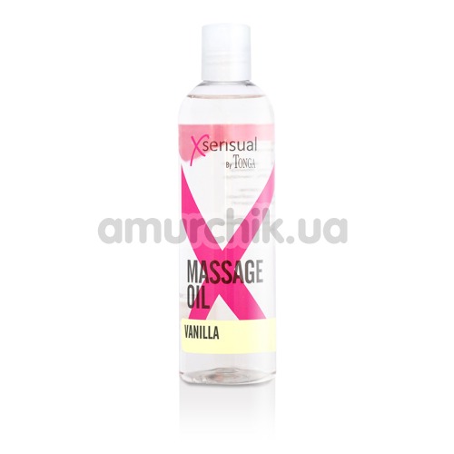 Масажна олія XSensual Massage Oil Vanilla - ваніль, 250 мл