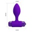 Анальна пробка з вібрацією Pretty Love Vibra Butt Plug, фіолетова - Фото №6