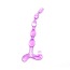Анальный стимулятор Bendy Twist 22.5 см, розовый - Фото №2