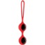 Вагинальные шарики Scarlet Couture Glass Duo Balls, красные - Фото №2
