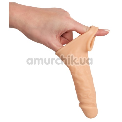 Насадка на пеніс Realistixxx Extension (збільшує на 5 см), тілесна