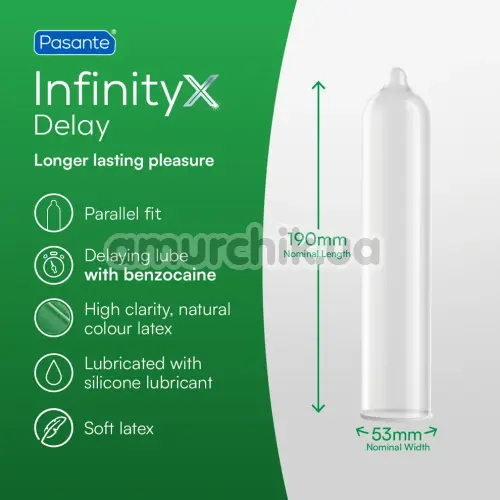 Pasante Infinity X Delay, 12 шт