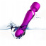 Универсальный вибромассажер Foxshow Silicone Dual Massager, фиолетовый - Фото №10