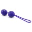 Вагінальні кульки Body & Soul Entice, фіолетові - Фото №2