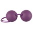 Вагінальні кульки XXL Balls, фіолетові - Фото №2