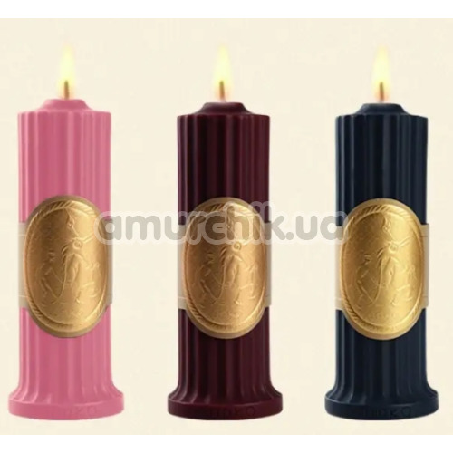 Свічка Upko Low Temperature Wax Candle, рожева