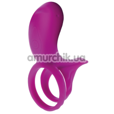 Виброкольцо для члена Xocoon Couples Stimulator Ring, фиолетовое - Фото №1
