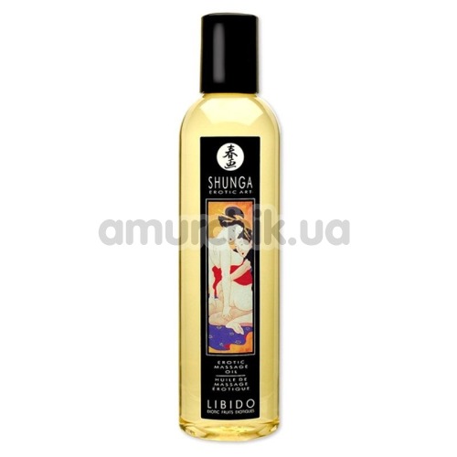 Массажное масло Shunga Erotic Massage Oil Exotic Fruits - экзотические фрукты, 250 мл