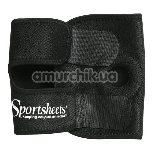 Ремінь для страпона Sportsheets Thigh Strap-On, чорний